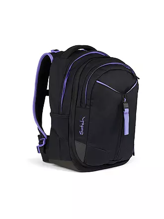 SATCH | Zaino scuola Match Purple Laser | schwarz